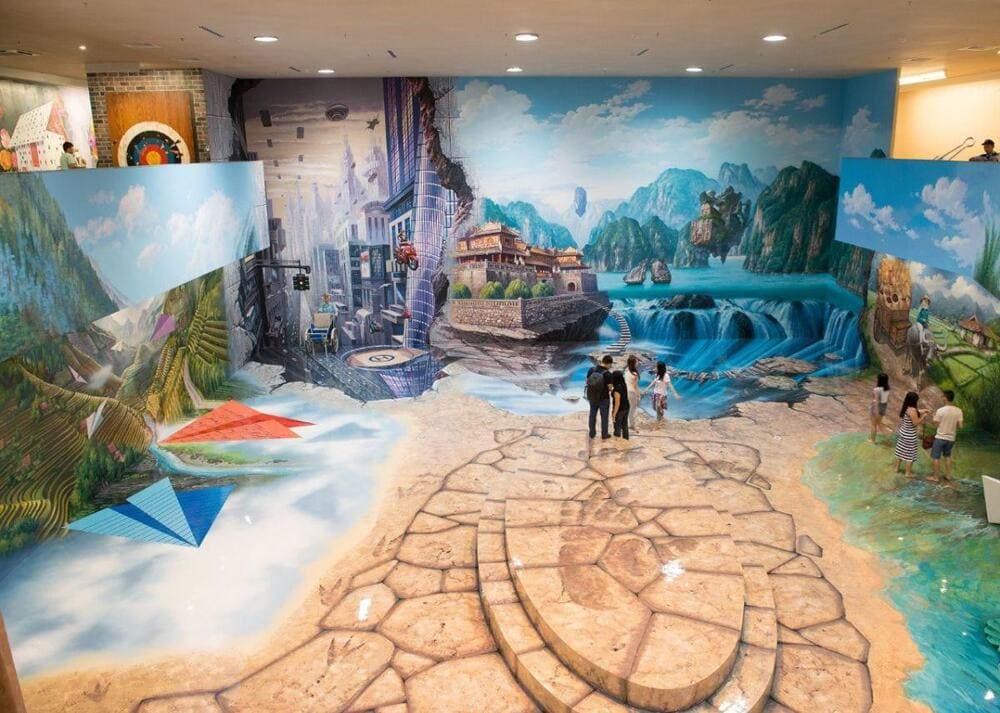 Bảo t&agrave;ng tranh 3D Funny Art Hạ Long (Nguồn: B&aacute;o Văn ho&aacute;)